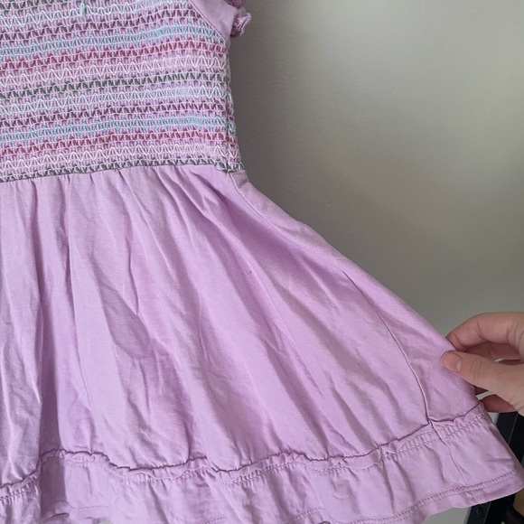 Baby Gap Vintage Embroidered Lilac Dress Size 18-24 Months - Picture 2 of 6